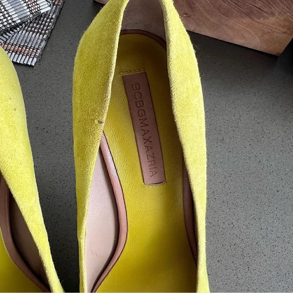 BCBGMaxAzria bright yellow